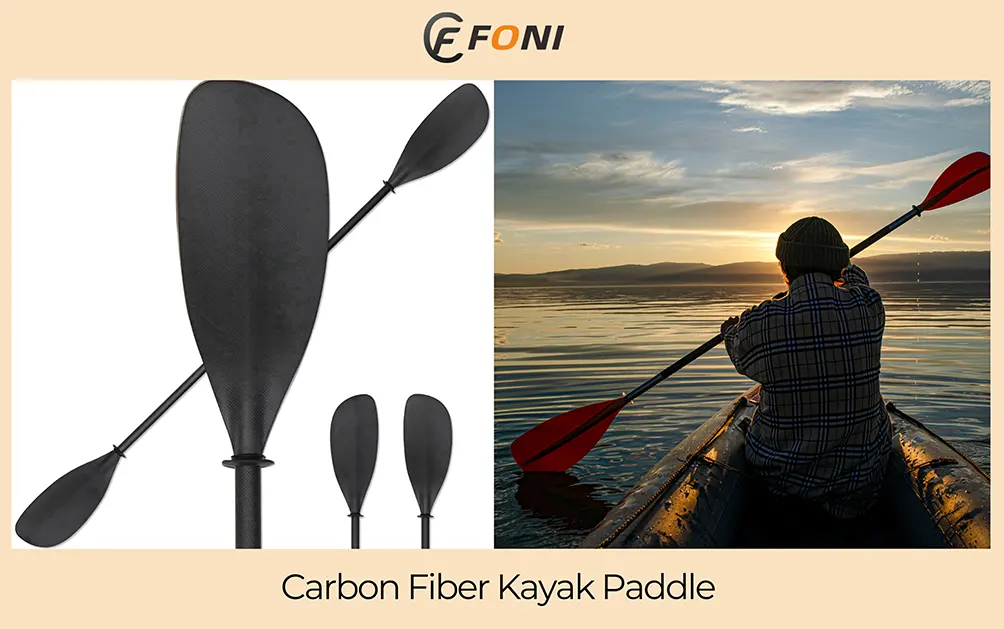 carbon fiber kayak paddle