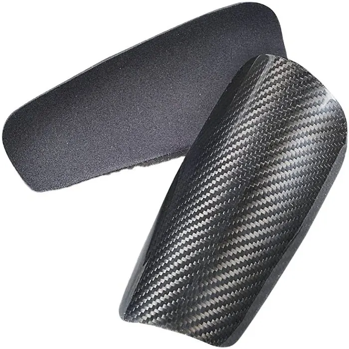 custom carbon fiber soccer shin guards