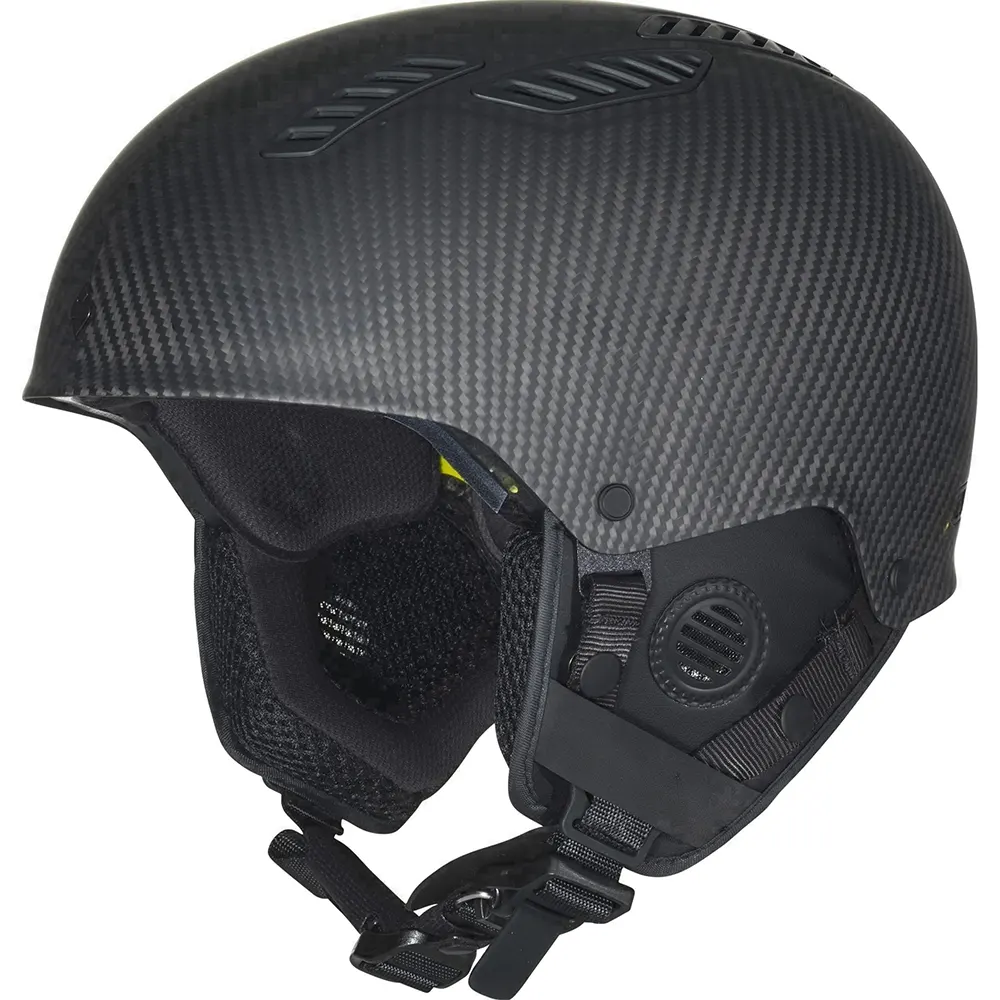 carbon fiber helmet for snowboarding and ski