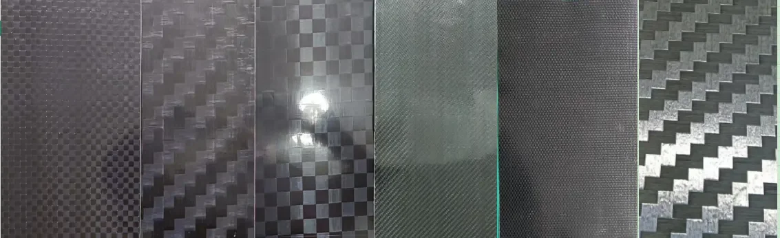 OEM carbon fiber fins custom texture options