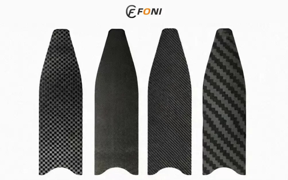 3k-vs-12k-carbon-fiber-weave-freediving-fins 3K vs 12K carbon fiber weave for freediving fins